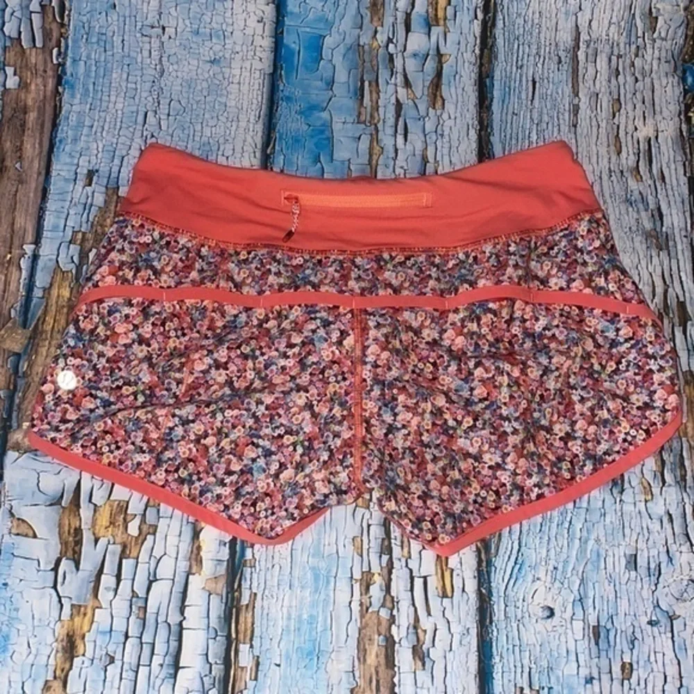 Lululemon Run Speed Short *4-way Stretch in Prism Petal Multicolor Floral Shorts